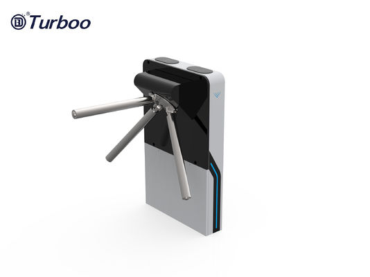 पूर्ण स्वचालित पैदल यात्री पहुँच नियंत्रण टर्नस्टाइल गेट 1.5 मिमी मोटाई के साथ पेंटिंग के साथ ठंड रोलिंग स्टील