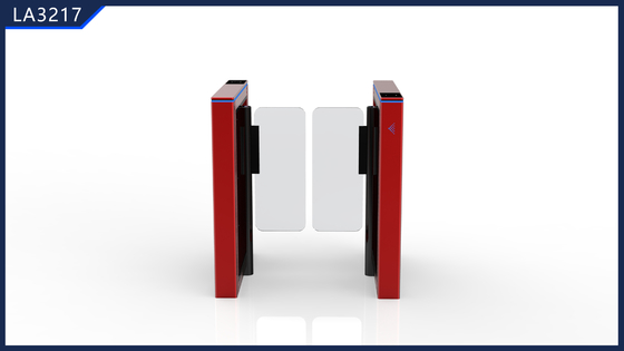 Compact lightweight and space free access control swing speed gate turnstiles