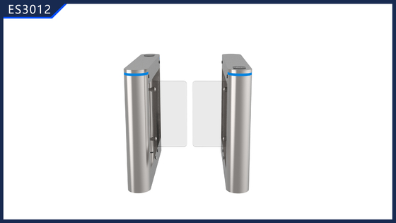 35 Persons/min Access Control 150W Office Building Smart  Swing Barrier Gate