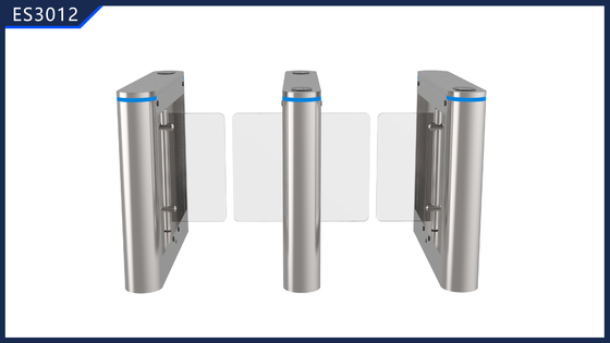 35 Persons/min Access Control 150W Office Building Smart  Swing Barrier Gate