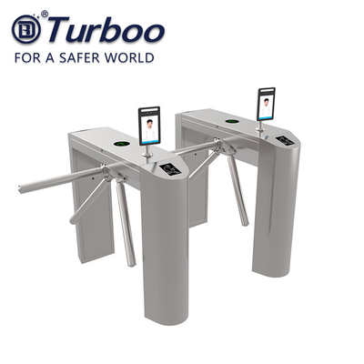 Control de Acceso Semi - Automatic Tripod Turnstile Gate - Integrated with Security Access Control Gate System - RFID