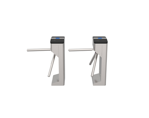 SUS201 Bar Material Semi-Automatic Tripod Turnstile Gate for Heightened Safety Measures
