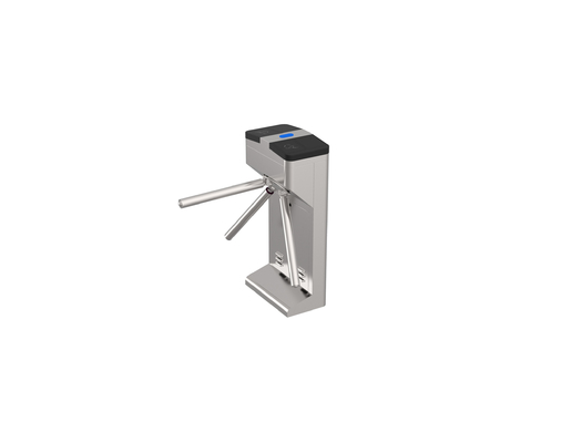 SUS201 Bar Material Semi-Automatic Tripod Turnstile Gate for Heightened Safety Measures