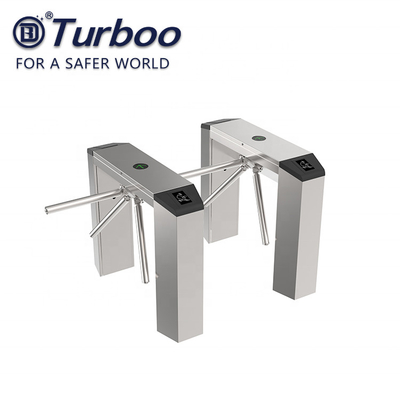Intelligent Three Arm Pedestrian Barrier Gate Entry System Tripod Turnstile