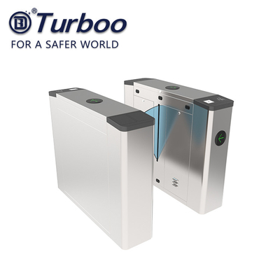 Pedestrian Flap Barrier Turnstile For Indoor And Outdoor Security Management