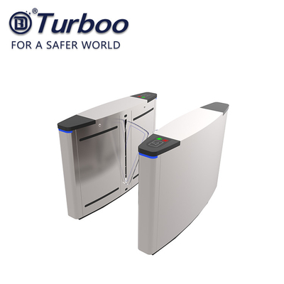 Pedestrian Flap Turnstile Barrier Gate , Access Control Security Access Gates