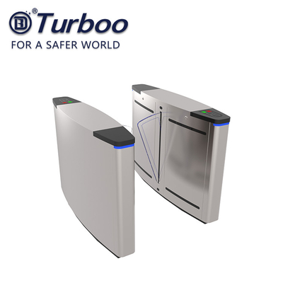 Pedestrian Flap Turnstile Barrier Gate , Access Control Security Access Gates