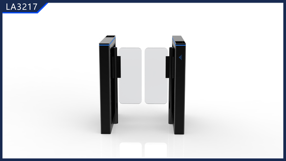 Compact lightweight and space free access control swing speed gate turnstiles