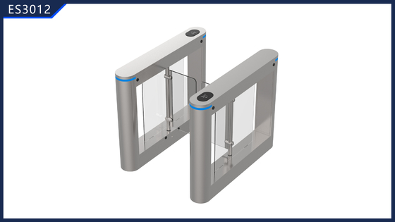 35 Persons/min Access Control 150W Office Building Smart  Swing Barrier Gate