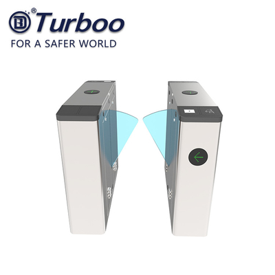 Pedestrian Flap Barrier Turnstile For Indoor And Outdoor Security Management