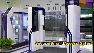 आपके लिए EF3213 स्मार्ट कैंटीन स्विंग गेट टर्नस्टाइल होटल रेस्तरां स्विंग बैरियर गेट पेश करें